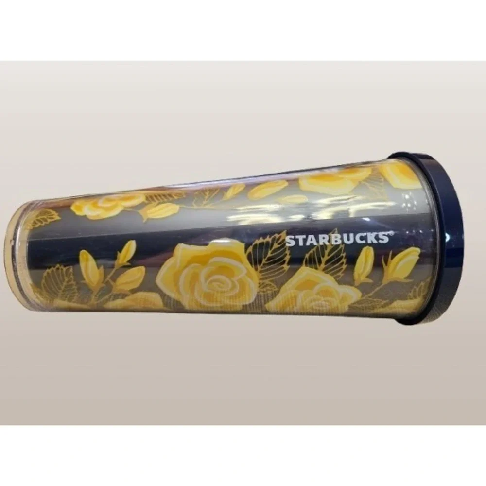 Starbucks Texas Yellow Rose 24oz Tumbler Ltd Edition 2019 No Straw